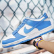 
Nike (NIKE) Nike Dunk Nike big children's shoes women's shoes 2025 summer North Carolina blue low top casual board shoes CW1590-103 CW1590-103 38