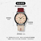 Disney Watch Male Junior et Senior High School Student Sompterding Retro Canvas avec Quartz Watch Teenager imperméable Watch MK-12149R