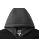 Veste pour hommes Orrdt Aolindon Spring and Automne Fashion Casual Wool mélange Veste en tricot chaude noire 52 (XL)
