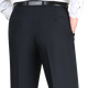 
BESTON Mulberry Silk Spring and Summer Trousers New style of non-iron middle-aged and elderly straight loose pants High-waisted daddy pants 9901 navy blue summer thin mulberry silk size 29 [2 feet 2 waist] All size