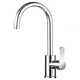 Jomoo official flagship kitchen stainless steel faucet hot and cold water household anti-splash water two-in-one sink single cold wash 2 hot and cold large curved stainless steel thickened kitchen water