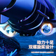 ZNMW遥控喷水鲨鱼防水可充电仿真摇摆高速潜水艇遥控船儿童玩具礼物 巨齿鲨-黑色(仿真游动+套防水+36 尊享版4组电池+备用螺旋桨[玩坏