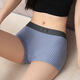 
NJSKAKW pure cotton new women's underwear, all-cotton sports boxer pants for girls stripes, trendy and personalized girl boxer shorts 6197 black + dark gray + red pure cotton set 3 strips L weight 100-120 Jin [Jin equals 0.5 kg]