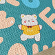 Yalu Tatami Betthülle Neues reines Baumwoll All-Saison Universal Rural Large Kang Cover Special Anti-Schlupf-Baumwollblattbett Rock K687 (2 Meter + SAG 40 cm)*3,5 Meter