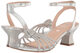Steve Madden Girls Lucia, Silver Silver 5 Big Kid