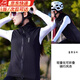 Tidegao cycling clothing vest for men and women outdoor sports windproof vest four-season road cycling tops running mountaineering night riding vest cycling clothing vest olive green XL suitable for 70-75kg