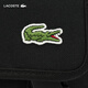 
LACOSTE French crocodile men and women same style 25 spring and summer new fashionable simple postal bag NU4865NE 000/black