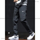 耐克（NIKE）裤子男裤夏季跑步休闲梭织薄款长裤宽松直筒裤速干运动裤 DM6627-010 速干梭织 直筒裤 S 推荐100-120斤