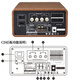 Anqiao S5 Wireless Bluetooth CD Pure Desktop Mini Desktop Combinación Hi-Fi Home Audio S5 Brown Speaker + CD Amplificador Estándar