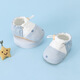 [Baby Journey] Babyschuhe 0-3-12 Monate bis 1 Jahr alte, Schritt-für-Schritt-Schuhe für Männer und Frauen, weiche alleinige Schuhe für Männer und Frauen, Tinte und Wäsche 11, Innenlänge 10 cm, S Größe 06 Monate