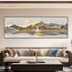 Paisaje occidental Peep Show Modern Light Luxury Sala Decoring Pintura autoadhesiva Pinturas Significado de buenas pinturas para paisajes Hotel dormitorio de dormitorio Pintura de sala de pintura BY4877 210*70 cm con pegamento en la espalda (impermeable de alta definición, pegajosa al desgarrarlo