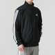 Adidas Jacket Hombres 25 Summer New Sportswear Fitness Entrenamiento Carriendo ejercicio Casual Wathed Chaqueta Top Ji8816/Negro/Blanco M