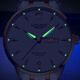 LOEGSINS Swiss Longines Watch Men Waterproof Luminous Business Fully Automatic Mechanical Watch Top Ten Brands Hollow Men Watch L728 Natural White Floor Gives Belt + Pixiu