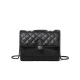 
CITICITY Bag Women's Bag Luxury One-Shoulder Crossbody Bag 2025 New Fashion Diamond Chain Bag Gift to Girlfriend 520 Gift Black (Exquisite Gift Box)