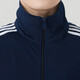 Adidas Clover 2025 New Men's Knitted Jacket Sports Casual Stand Collar Jacket IR9893/Blue XL