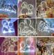 
Wedding acrylic glowing decorative lamp props glowing couple avatar newcomer silhouette letter background stage layout small trumpet 11 avatar white light 6172cm