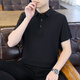 Hualin Fashion Summer Ice Silk Shirt Men's Youth Trend Trend Shoreved Rilbered 6629 Серые-зеленые 2xl (около 140 ~ 160 джан [Джин равен 0,5 кг] можно носить)