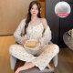 Colorido Gems Femenino Primavera y Autumn Sospecho Juego de tres piezas con almohadilla de cofre Pure Home Clothing My-P1381# Color Dot 180 XL