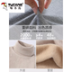 Woodpecker bottoming turtleneck sweater men's bottoming sweater autumn and winter inner sweater plus velvet and thickened white one-piece velvet sweater 10301/7003 white plus velvet and thickened L