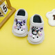 HUALIN Fashion Summer Nuevos zapatos de dibujos animados para niños y niñas Sandalias sin deslizamiento suave, color de gradiente en blanco y negro [kulomi de tapa de botella] [606 24-25
