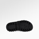 GG-CC [Thorny Island] Sommer kleiner Duftstil Dick-Soled One-Sippers für Frauen halb Slipper für Kleid G25S6628 Black 34