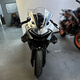 Kusen is suitable for Chunfeng 675SR modified competitive windshield, fixed wind wing, shark fin guard plate front wind shield, lower lip, carbon fiber color