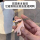 JIANTIAN变色烤鸭挂件遇光紫外线变色有趣恶搞钥匙扣黑科技创意玩具礼物