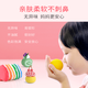 罗弗超轻粘土24色儿童玩具彩橡皮泥手工Diy男女孩生日礼物粉桶装