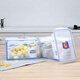 Bloqueo de bloqueo (bloqueo/bloqueo) Caja de plástico REFIERMING RECTANGULA RECHILE DE CARDICADOR DE ALIMENTOS SELLADO DE CAPÍA