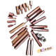 
Tongcan plum blossom hexagonal spline star T2025304050M12108 hexagonal H-bit head rotary head 10mm handle single ginger H4 short