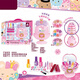 Juego de juguetes de maquillaje para niños de asunto