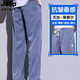 
JEEP SPIRIT Jeep Tennis Men's Pants Loose Straight Summer Light and Thin 2025 Ice Silk Sports Elastic Waist Wide Legs Casual Pants Men 1048-Light Blue M (Suggested Weight 90-115 Jin[Jin Equal to 0.5kg])