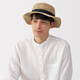 Muji Palm Foldable Top Hat Hut Strohhut geflochten