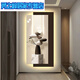 Modern Light Luxury Entrance Decorating Lámpara LED simple Pintura colgante Puerta opuesta 2025 Nuevo mural T12347 60*120cm Estilo sin luz Tallado UV de alta definición + Cristal