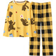 Spring and Autumn Pajamas for women pure cotton cute long-sleeved Korean loose student suit can be worn on the outside for summer, autumn and winter home clothes Emerald green GXT9928 M (recommended 75-95Jin [Jin equals 0.5 kg])