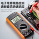 He Jiangong multimeter digital high-precision fully intelligent anti-burning meter electronic and electrical special household set DT9205A multimeter [yellow DT9205A+ electric pen]