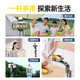 Coudy2025 Follolateur de cardan Artefact Intelligent Face Suid Stick Stick Tripod 360 degrés Rotation entièrement automatique Multi-fonction intégrée Mobile Phone Phone Broadcast Broaddoor Outdoor 1,8 mètre Support de cardan + Fill Light + Bluetooth Remote Control + Sac de rangement Sac de rangement 1,8 mètre
