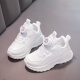
Dr. Jiang's brand of children's white shoes for boys and girls' sports shoes 2025 new spring and summer mesh breathable white shoes running 9928 white single net <upgraded version> 31 inner length 19.2CM