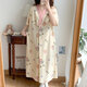 
Cao Jing family pregnant women pajamas in summer short-sleeved skirts for delivery with breast pads confinement clothes in hospitals can wear large-size breastfeeding skirts outside QSY16813 short-sleeved skirts 3XL size recommended weight 148-180 Jin [Jin equals 0.5 kg]