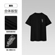 Hailan House (HLA) short-sleeved T-shirt men's 25 summer series cool short-sleeved men's summer black 5H L 175/92A recommended 137~150Jin Jin equals 0.5 kg