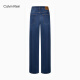 Calvin KleinJeans【凉感】25春夏新款女士美式复古ck宽松微喇牛仔裤47AB724 UN2-牛仔蓝 28