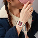 Dickies Watch Women's Mite Retro Student Sude Waterpronation Waterpronation Silent Quartz Watch for Girls День рождения подарок CL-671 Green