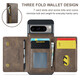 Convient pour Google Google Pixel8 Portefeuille Magnétique Case de téléphone Pixel8pro Anti-Fall Couvercle complet Case de protection M5 Série [Black] Google Pixel8
