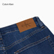 Calvin KleinJeans【凉感】25春夏新款女士美式复古ck宽松微喇牛仔裤47AB724 UN2-牛仔蓝 28