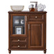 Massivholz Tea Bar Maschine Haus Vollautomatischer integrierter Schrank 2024 Neues chinesisches Wohnzimmer Desinfektionschrank Smart Wasserspender 9902 Modernes weißes Eis warm