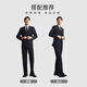 Youngor suit men's autumn [95.5% wool] comfortable single western men's high-end slim suit wedding dress jacket Navy blue 175A 175/96A