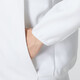 
Adidas men's and women's sportswear suits Spring new couple's casual and fashionable hooded jacket jacket top White shaped jacket/men's style/single-piece XS