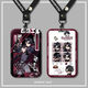Leosley Card Set Student Campus Card Card Card Card Subway Card Schulkartenzertifikat Set mit Lanyard Slide Cover für Männer Leosley Z15869 [Kartenabdeckung + kurzes Handgelenk Seil]