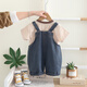 G.DUCKKIDS little yellow duck children's clothing boys summer suit 2025 new children's clothes one-year-old baby short-sleeved overalls two pieces red thin 90 sizes 1~2 years old [80-90cm]