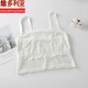 Victoria's style tube top bra for women, summer short, anti-exposure, beautiful back, lace camisole, breathable, thin, inner-wrap chest top, white (without breast pads), one size fits all, large size (115-135Jin Jin equals 0.5kg b